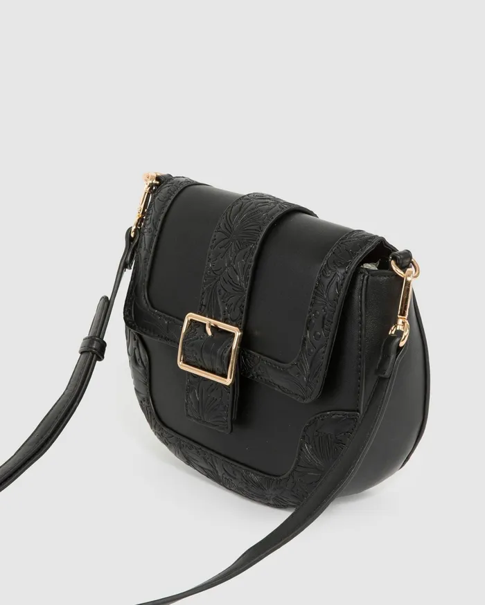 Colette By Colette Hayman Crossbody Bags Black Kiara Buckle Crossbody Bag 8211 Bags