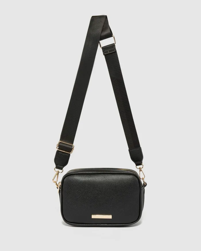Colette By Colette Hayman Crossbody Bags Black Selina Webbing Strap Crossbody Bag 8211 Bags