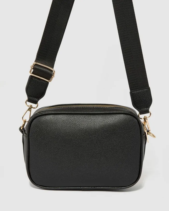 Colette By Colette Hayman Crossbody Bags Black Selina Webbing Strap Crossbody Bag 8211 Bags