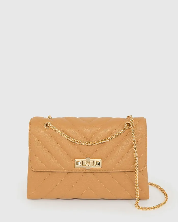 Colette By Colette Hayman Crossbody Bags Caramel Zion Arrow Crossbody Bag 8211 Bags