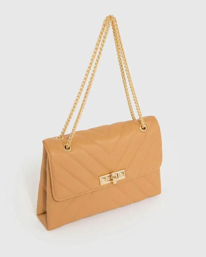 Colette By Colette Hayman Crossbody Bags Caramel Zion Arrow Crossbody Bag 8211 Bags