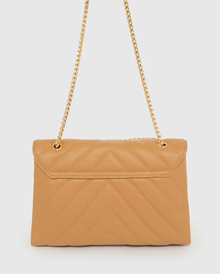 Colette By Colette Hayman Crossbody Bags Caramel Zion Arrow Crossbody Bag 8211 Bags