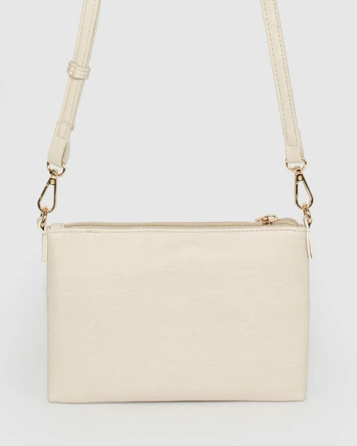 Colette By Colette Hayman Crossbody Bags Ivory Neutral Crossbody Bag Online 8211 Bags