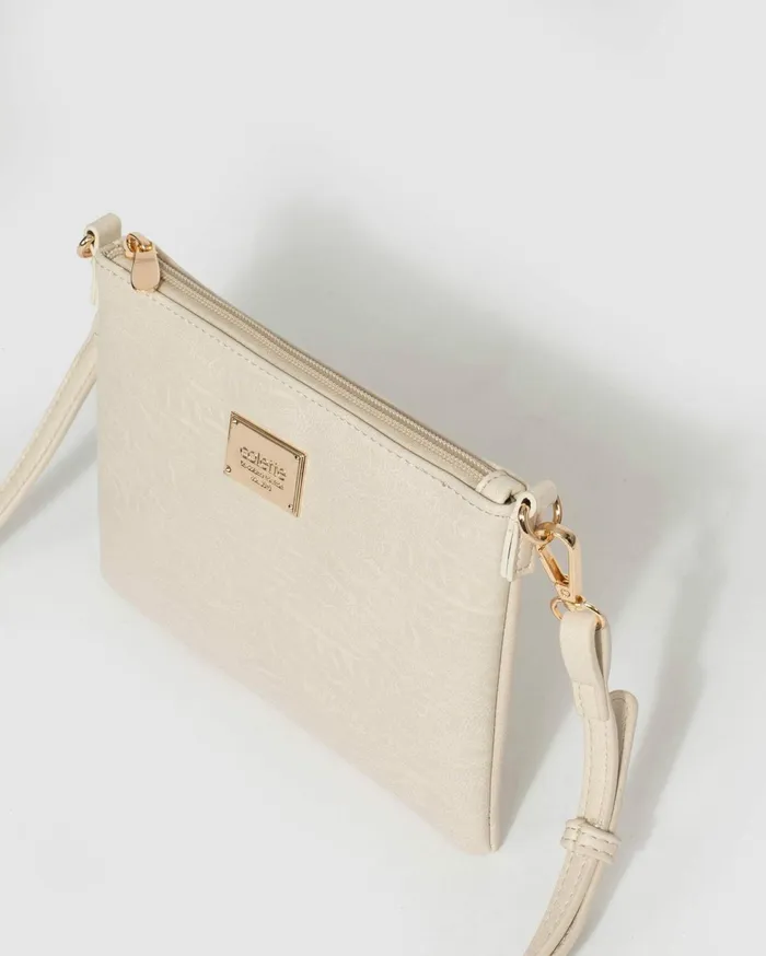 Colette By Colette Hayman Crossbody Bags Ivory Neutral Crossbody Bag Online 8211 Bags
