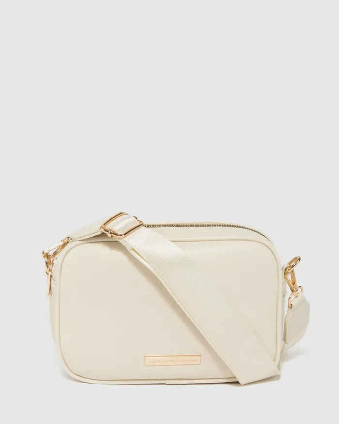 Colette By Colette Hayman Crossbody Bags Ivory Selina Webbing Strap Crossbody Bag 8211 Bags Colette By Colette Hayman Crossbody Bags Ivory Selina Webbing Strap Crossbody Bag 8211 Bags