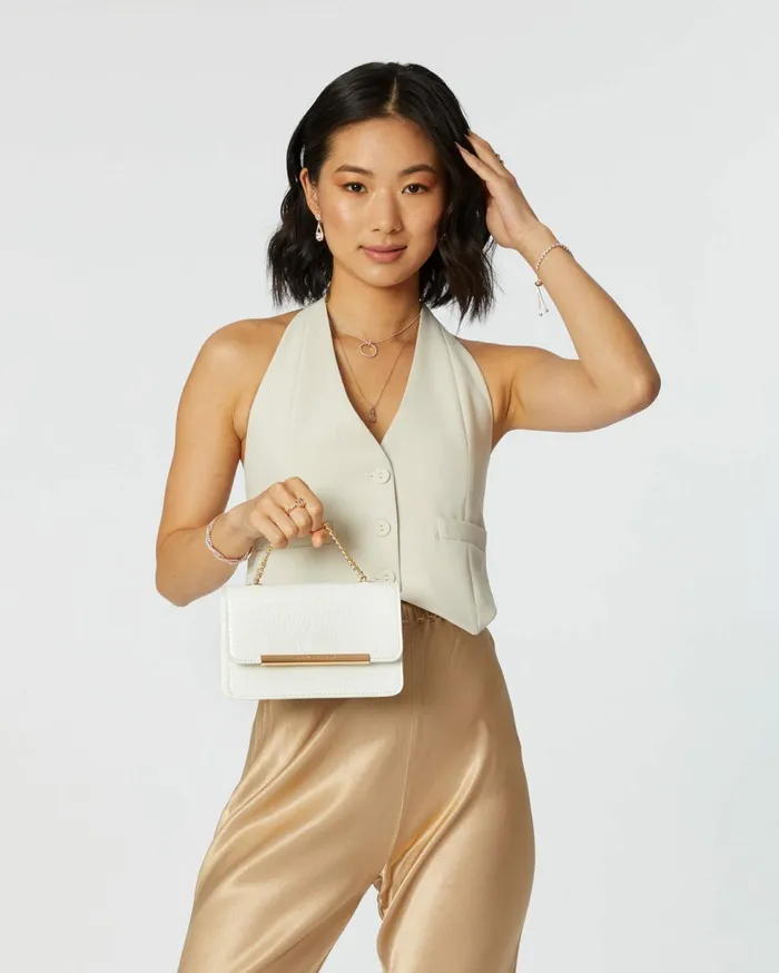 Colette By Colette Hayman Crossbody Bags Lauren White Chain Crossbody Bag 8211 Bags