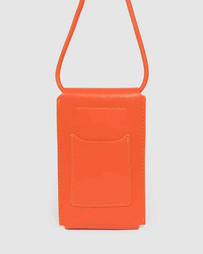 Colette By Colette Hayman Crossbody Bags Orange Layla Phone Crossbody Bag 8211 Bags