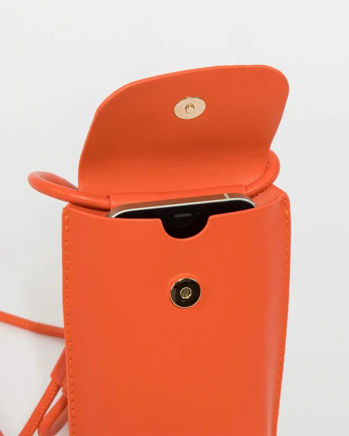 Colette By Colette Hayman Crossbody Bags Orange Layla Phone Crossbody Bag 8211 Bags