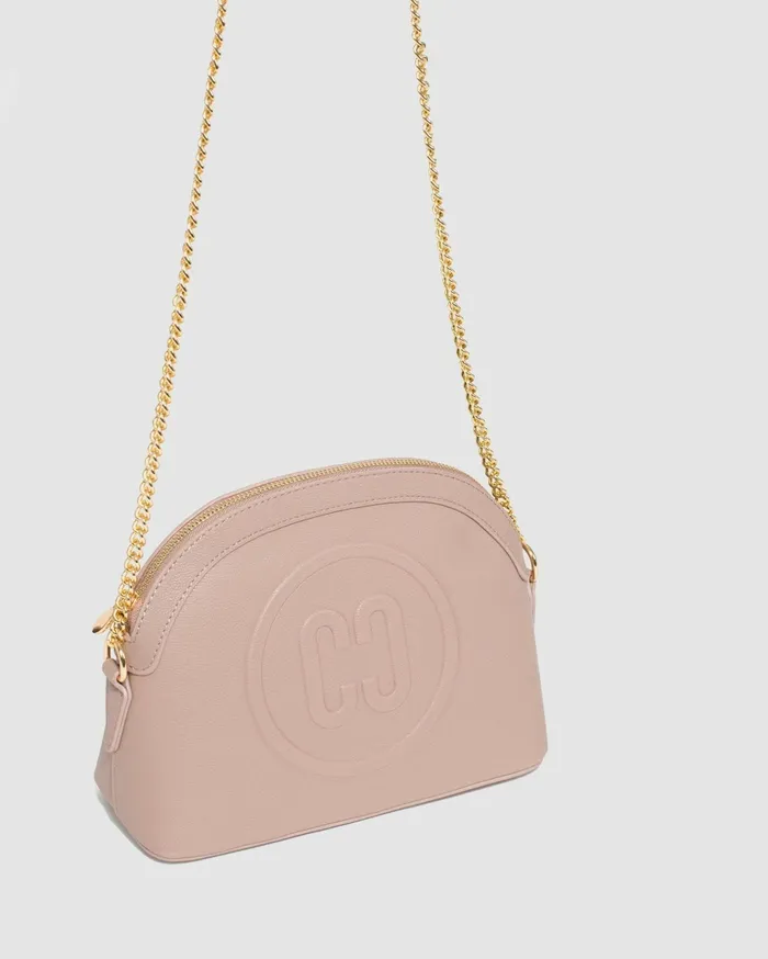 Colette By Colette Hayman Crossbody Bags Taupe Raina Embossed Crossbody Bag Online 8211 Bags