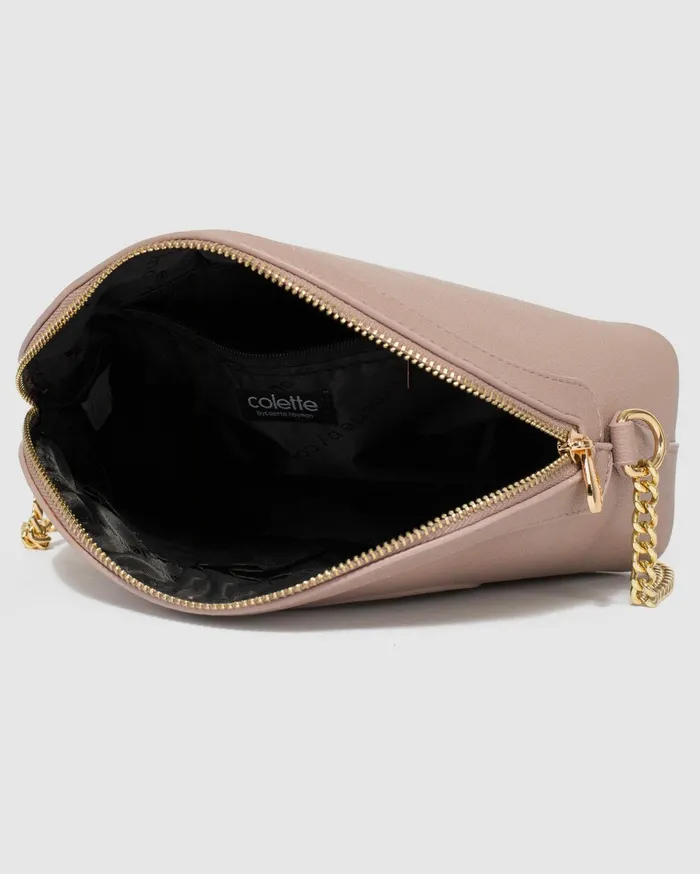 Colette By Colette Hayman Crossbody Bags Taupe Raina Embossed Crossbody Bag Online 8211 Bags