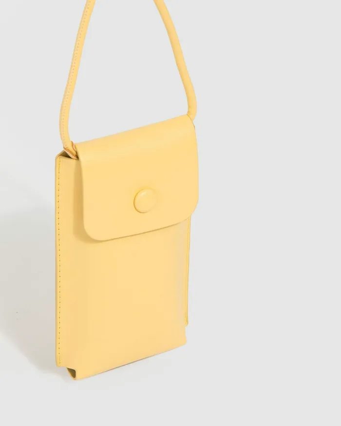 Colette By Colette Hayman Crossbody Bags Yellow Layla Phone Crossbody Bag 8211 Bags