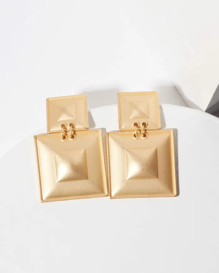 Colette By Colette Hayman Gold Textured Metal Statement Drop Earrings Jewellery Statement Earrings Colette By Colette Hayman Gold Textured Metal Statement Drop Earrings Jewellery Statement Earrings