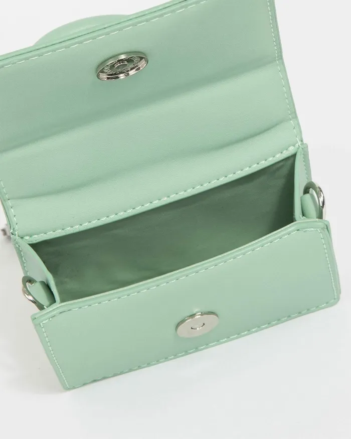 Colette By Colette Hayman Green Isabella Bow Mini Bag Bags Mini Bags