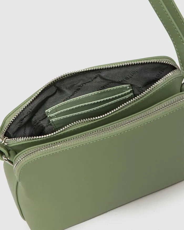 Colette By Colette Hayman Green Joanna Quilt Crossbody Bag Bags Crossbody Bags