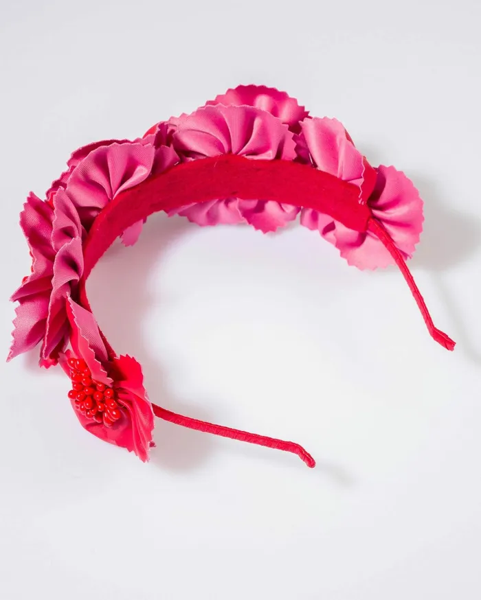 Colette By Colette Hayman Headbands and Fascinators Red Multi Flower Beaded Detail Fascinator 8211 Accessories Colette By Colette Hayman Headbands and Fascinators Red Multi Flower Beaded Detail Fascinator 8211 Accessories