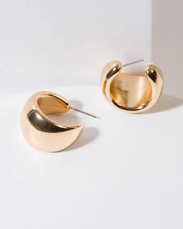 Colette By Colette Hayman Hoop Gold Extra Chunky Bubble Hoop Earrings 8211 Jewellery