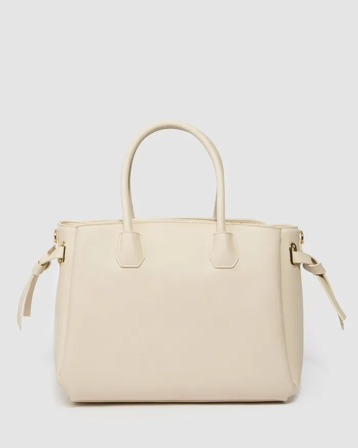 Colette By Colette Hayman Ivory Elora Tie Tassel Tote Bags Tote Bags