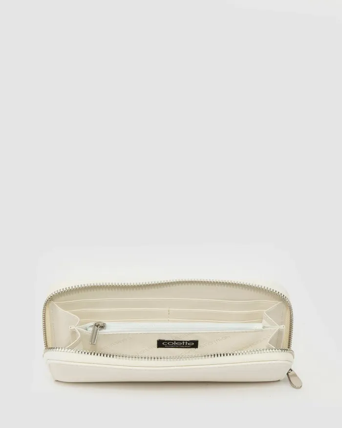Colette By Colette Hayman Ivory Nina O Wallet Bags Purses