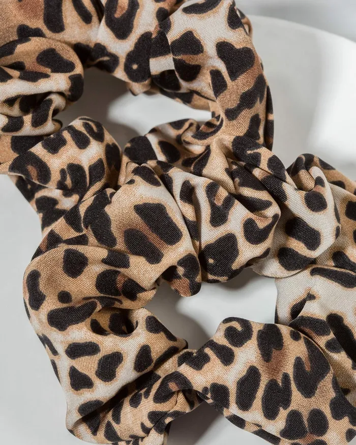 Colette By Colette Hayman Multi 2 Pack Leopard Print Scrunchie Accessories Scrunchies