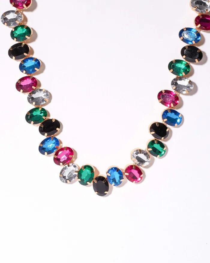 Colette By Colette Hayman Multi Alternated Crystal Statement Necklace Jewellery Statement Necklaces Colette By Colette Hayman Multi Alternated Crystal Statement Necklace Jewellery Statement Necklaces