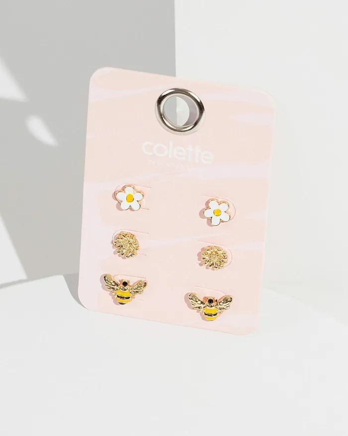 Colette By Colette Hayman Multi Colour Flower Stud Earring Pack Online Jewellery Kids Earrings Colette By Colette Hayman Multi Colour Flower Stud Earring Pack Online Jewellery Kids Earrings