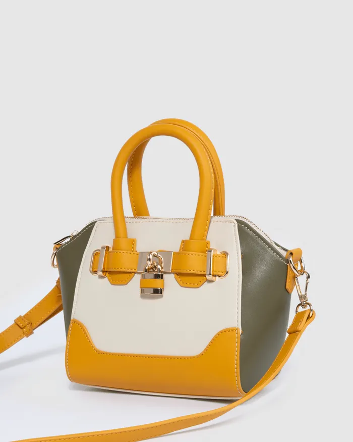Colette By Colette Hayman Multi Frankie Mini Lock Tote Bag Bags Tote Bags