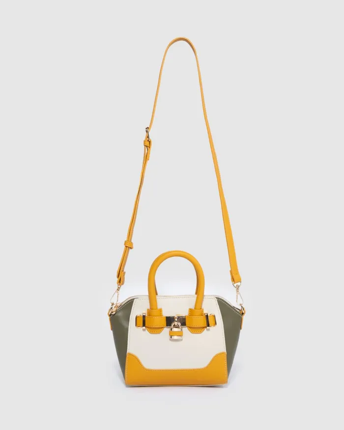 Colette By Colette Hayman Multi Frankie Mini Lock Tote Bag Bags Tote Bags