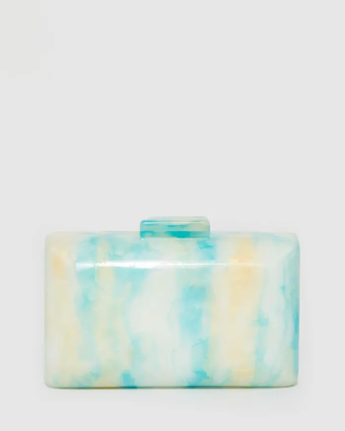Colette By Colette Hayman Multi Olivia Acrylic Clutch Bags Clutch Bags