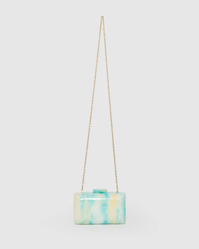 Colette By Colette Hayman Multi Olivia Acrylic Clutch Bags Clutch Bags