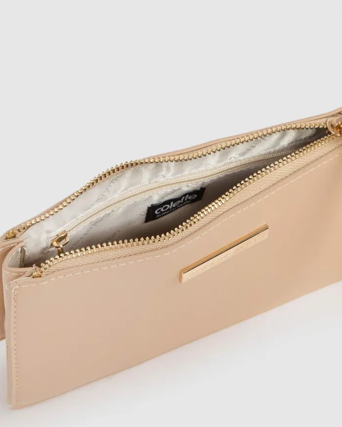 Colette By Colette Hayman Natural Willow Wristlet Clutch Bag Bags Clutch Bags