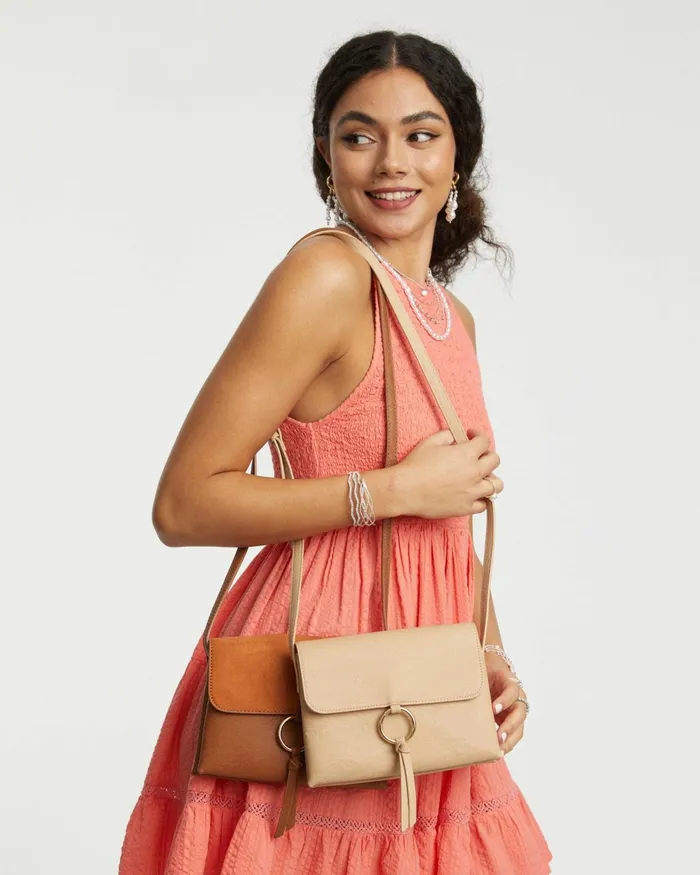 Colette By Colette Hayman Neutral Nude Crossbody Bag Online Bags Crossbody Bags