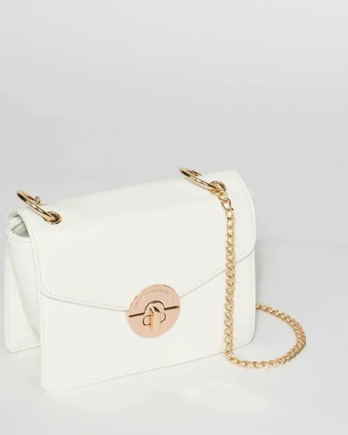 Colette By Colette Hayman Neutral White Crossbody Bag Online Bags Crossbody Bags