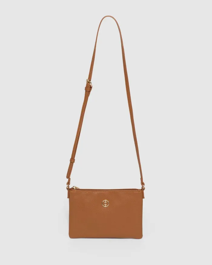 Colette By Colette Hayman Peta Tan Crossbody Bag Bags Crossbody Bags