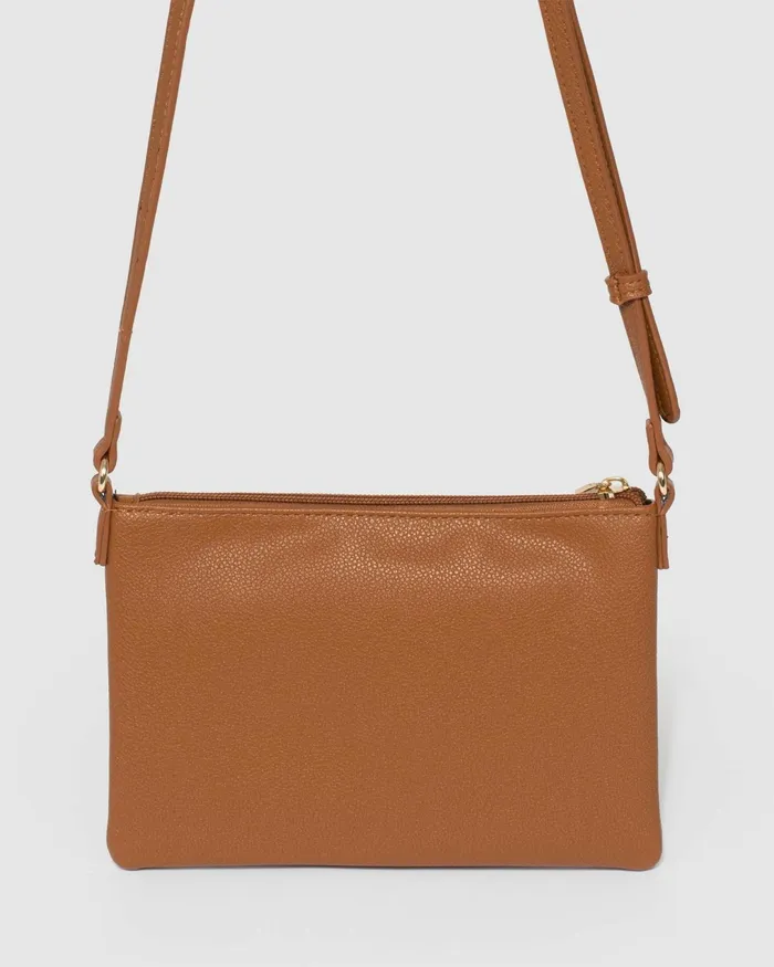 Colette By Colette Hayman Peta Tan Crossbody Bag Bags Crossbody Bags