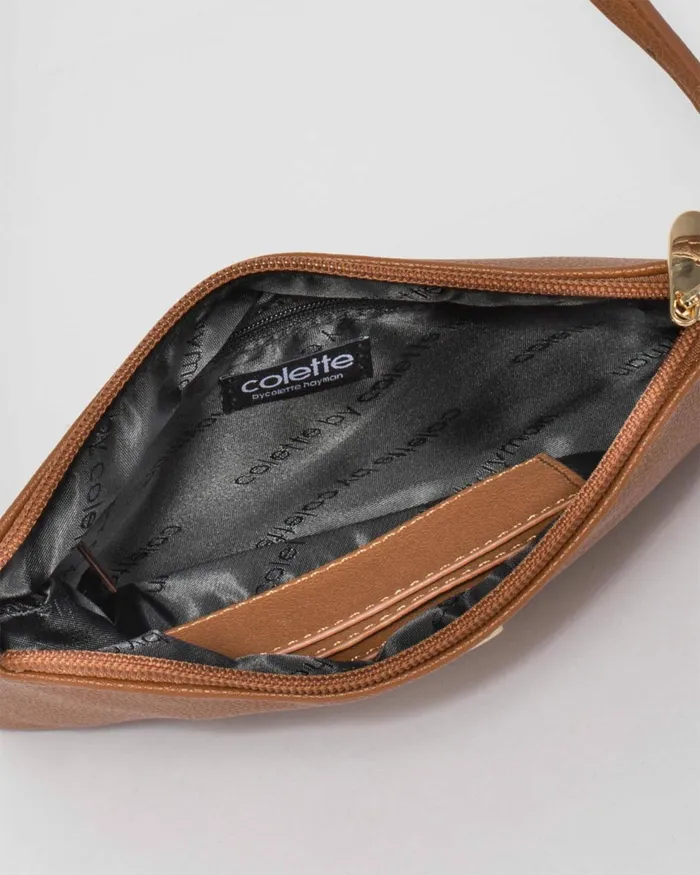 Colette By Colette Hayman Peta Tan Crossbody Bag Bags Crossbody Bags