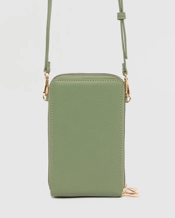 Colette By Colette Hayman Phone Bags Olive Koni Phone Crossbody Bag 8211 Bags