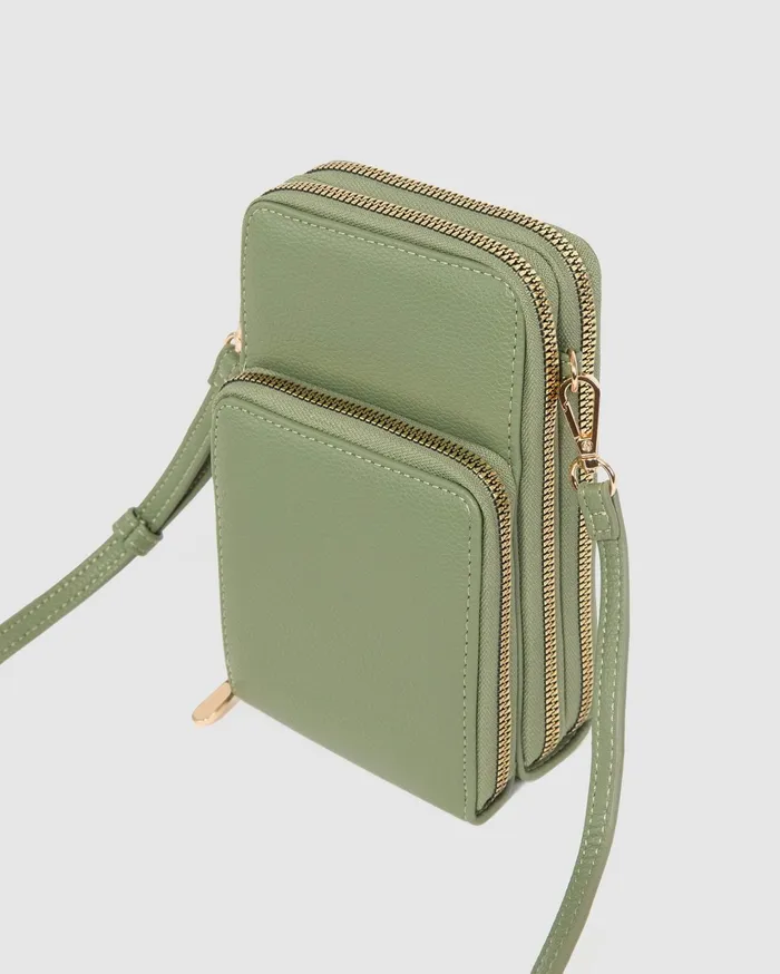 Colette By Colette Hayman Phone Bags Olive Koni Phone Crossbody Bag 8211 Bags