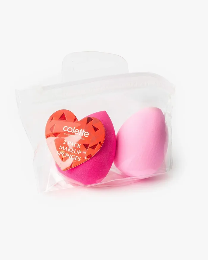 Colette By Colette Hayman Pink 2 Pack Beauty Sponges Accessories Cosmetics
