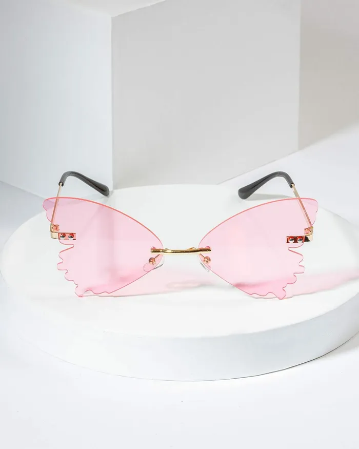 Colette By Colette Hayman Pink Butterfly Sunglasses Accessories Sunglasses