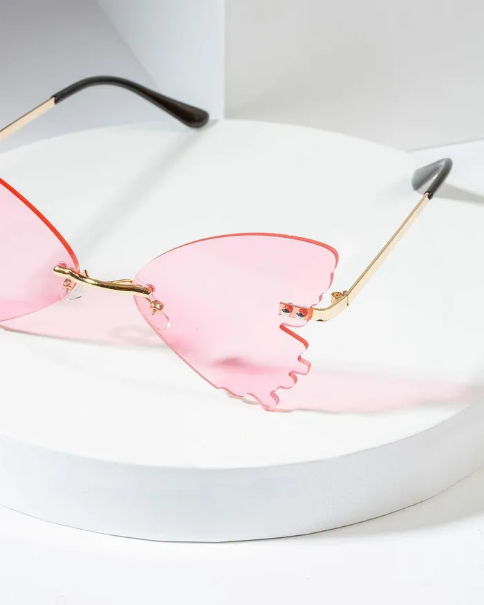 Colette By Colette Hayman Pink Butterfly Sunglasses Accessories Sunglasses