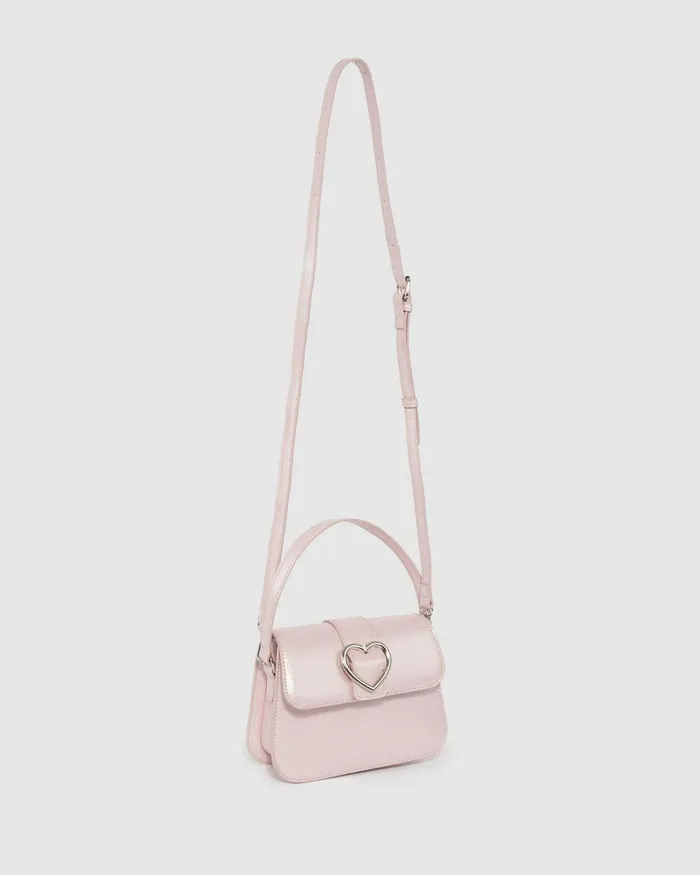 Colette By Colette Hayman Pink Olivia Heart Crystal Bag Bags Top Handle Bags