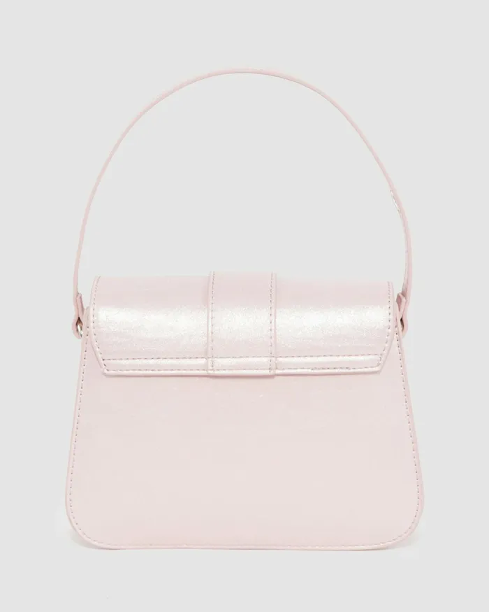 Colette By Colette Hayman Pink Olivia Heart Crystal Bag Bags Top Handle Bags