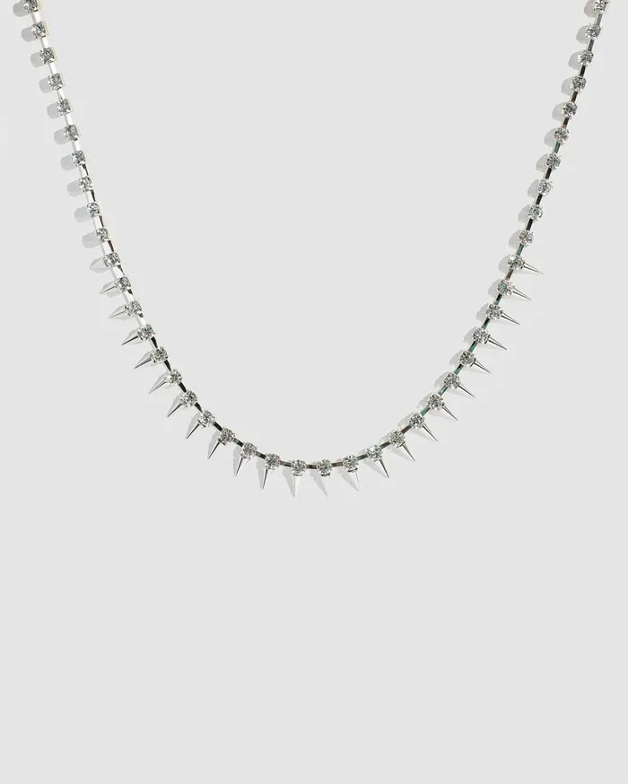 Colette By Colette Hayman Short Crystal Spike Necklace 8211 Jewellery