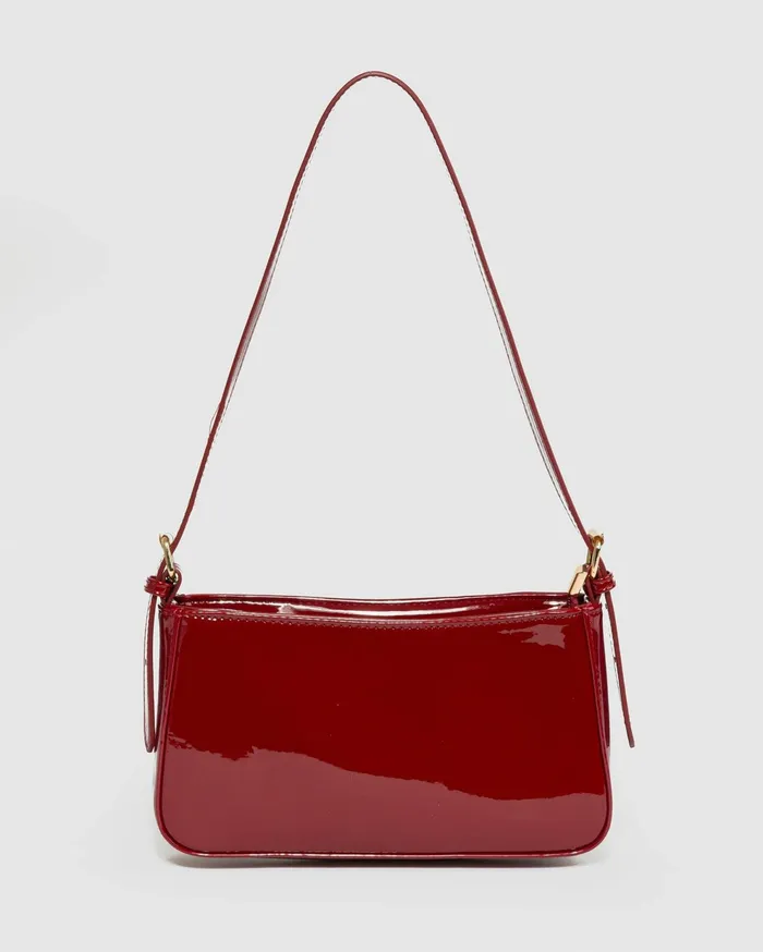 Colette By Colette Hayman Shoulder Bags Red Frankie Buckle Strap Shoulder 8211 Bags