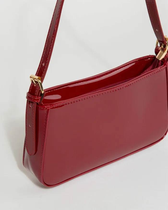 Colette By Colette Hayman Shoulder Bags Red Frankie Buckle Strap Shoulder 8211 Bags