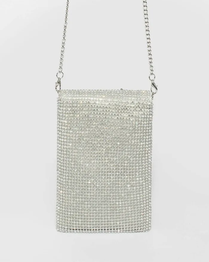 Colette By Colette Hayman Silver Giselle Phone Crossbody Bag Bags Phone Bags