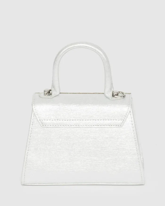 Colette By Colette Hayman Silver Lilith Crystal Bag Bags Top Handle Bags
