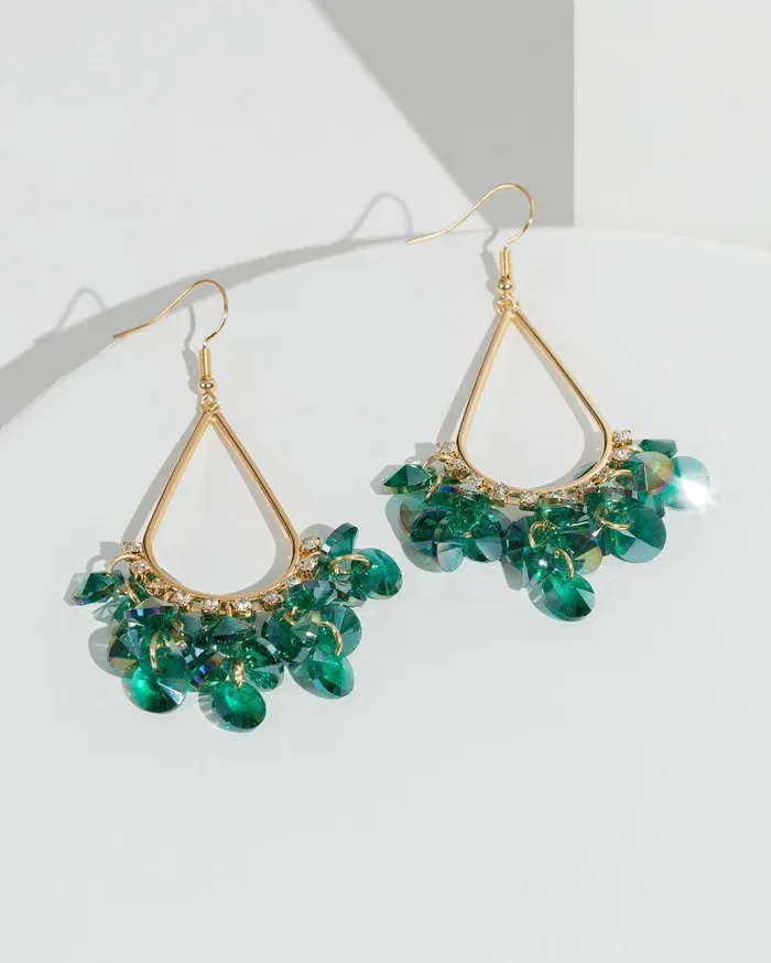 Colette By Colette Hayman Statement Earrings Green Crystal Frame Earrings Online 8211 Jewellery Colette By Colette Hayman Statement Earrings Green Crystal Frame Earrings Online 8211 Jewellery