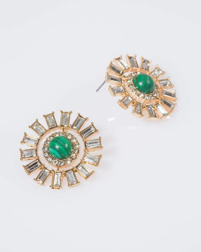 Colette By Colette Hayman Statement Earrings Green Statement Crystal Halo Stud Earrings 8211 Jewellery Colette By Colette Hayman Statement Earrings Green Statement Crystal Halo Stud Earrings 8211 Jewellery