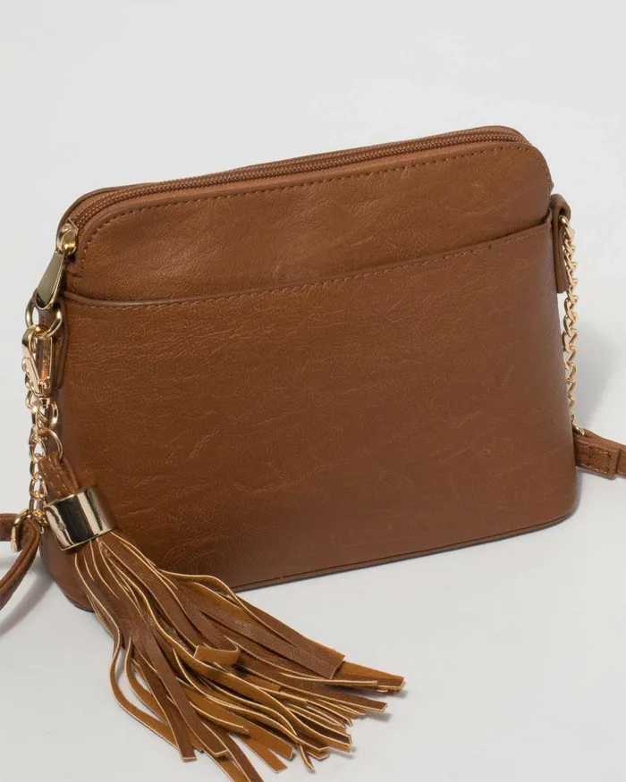 Colette By Colette Hayman Tan Crossbody Bag Online Bags Crossbody Bags
